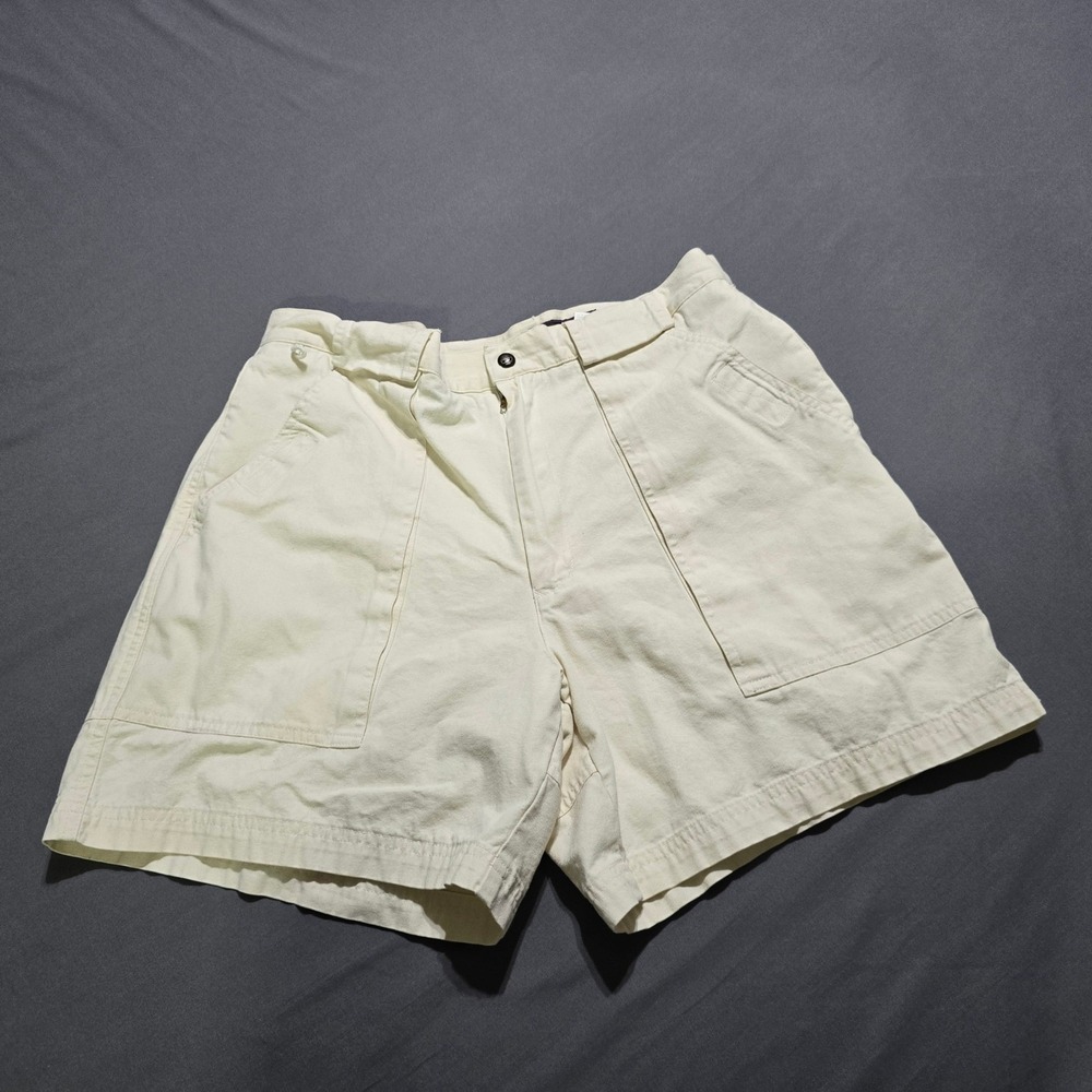 Timberland Shorts Mens 35 Vintage cream Cotton Utility Outdoor